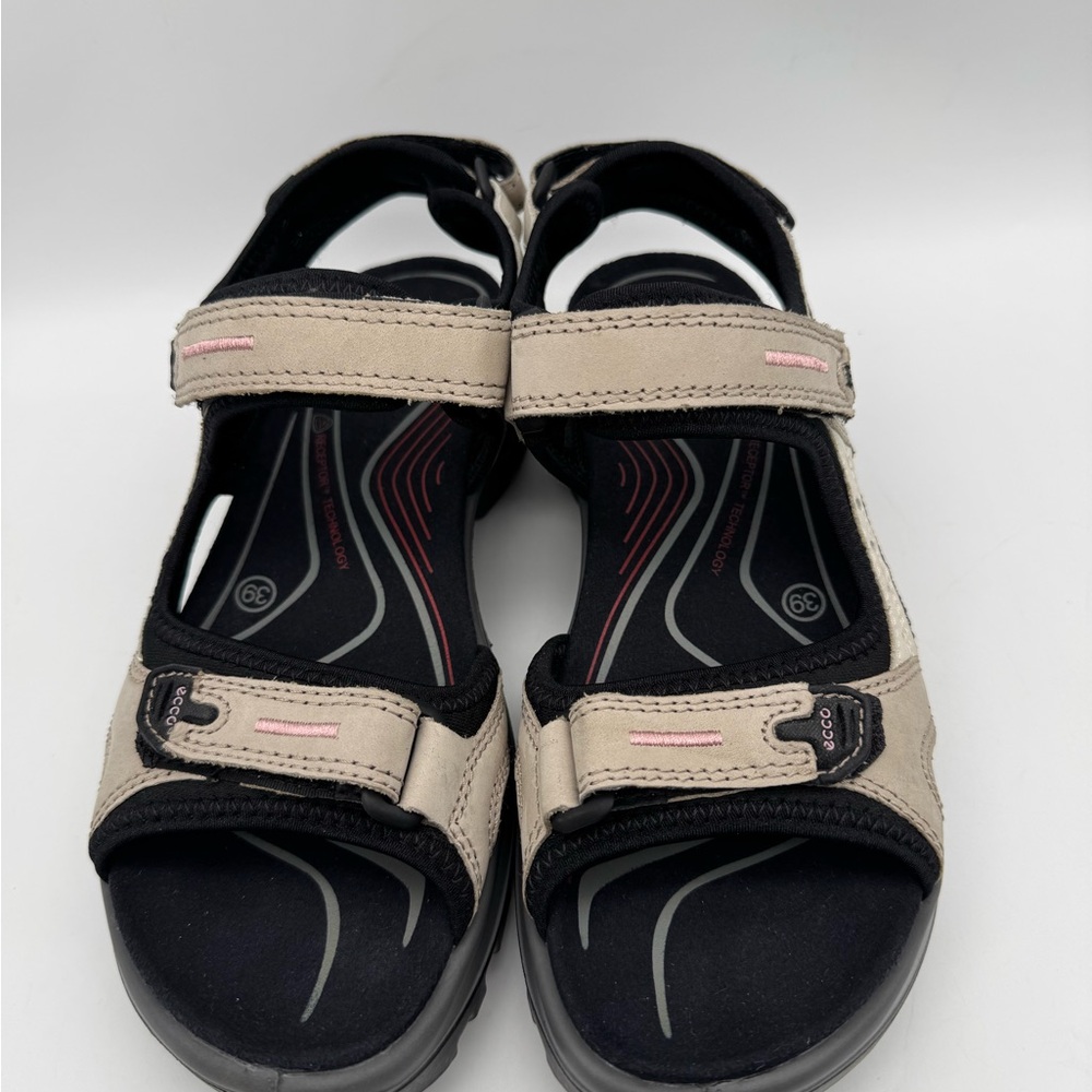 ECCO Offroad Women’s Outdoor Sandals – Beige Nubuck – Size EU 39 / US 8–8.5 - Picture 3 of 10